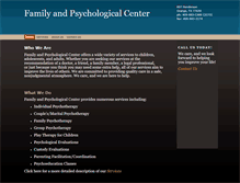 Tablet Screenshot of family-and-psychological-center.com